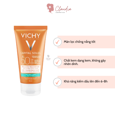 Kem Chống Nắng Vichy Cho Da Dầu