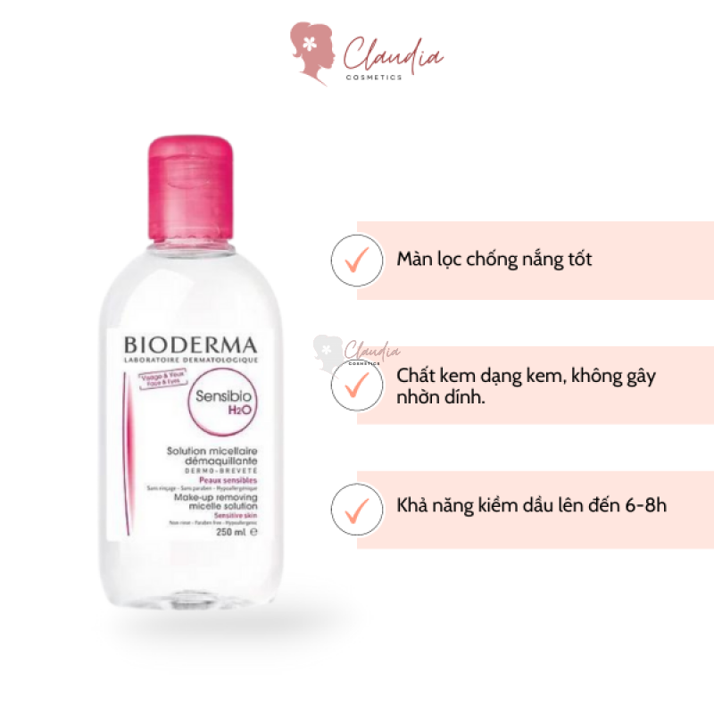 Tẩy Trang BioDerma Dành Cho Da Khô